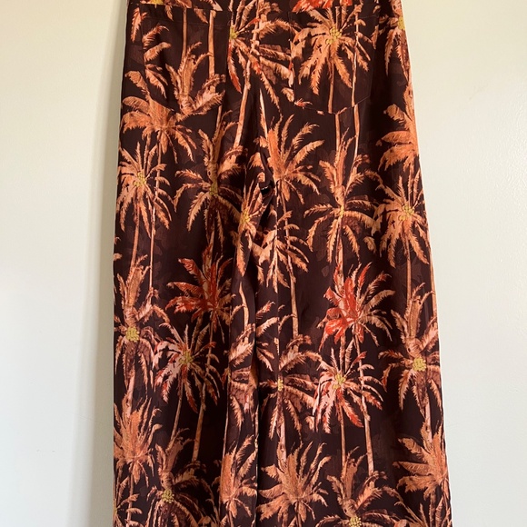 “BN” tropical print wide leg Palazzo pants by Scotch & Soda for spring - Picture 3 of 12